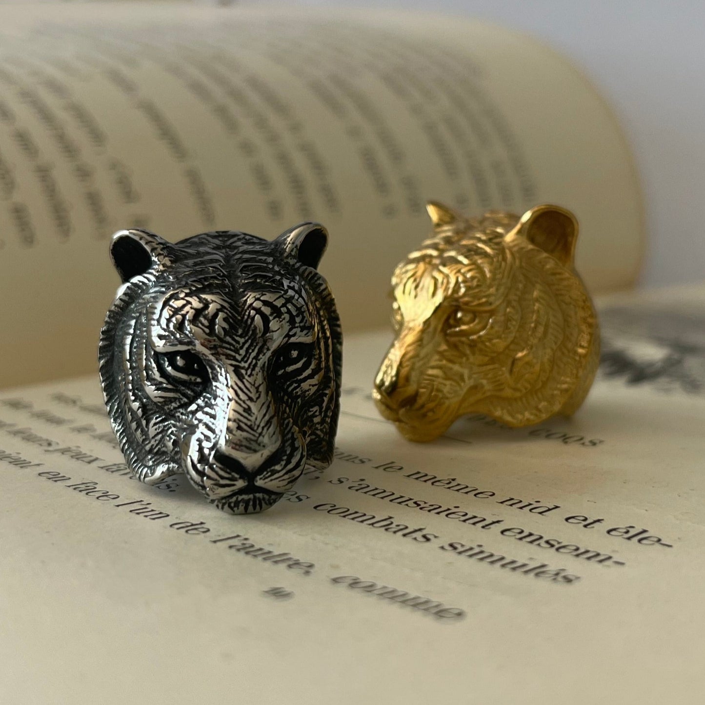 ANILLO TIGRE SILVER