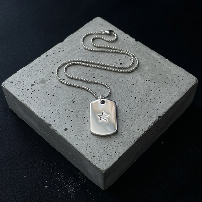 COLLAR PLACA ESTRELLA II