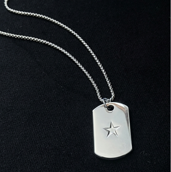 COLLAR PLACA ESTRELLA II