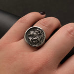 ANILLO LEON SILVER