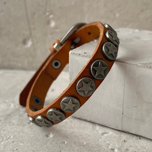 PULSERA STARS BROWN