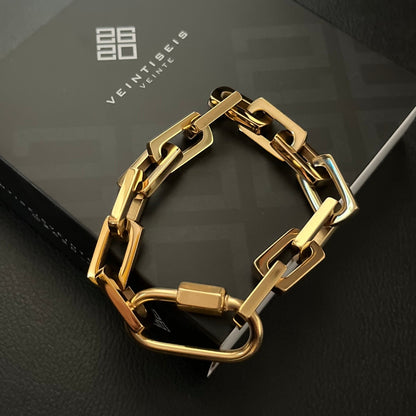 PULSERA LISBOA GOLD