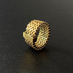 ANILLO TISSU GOLD