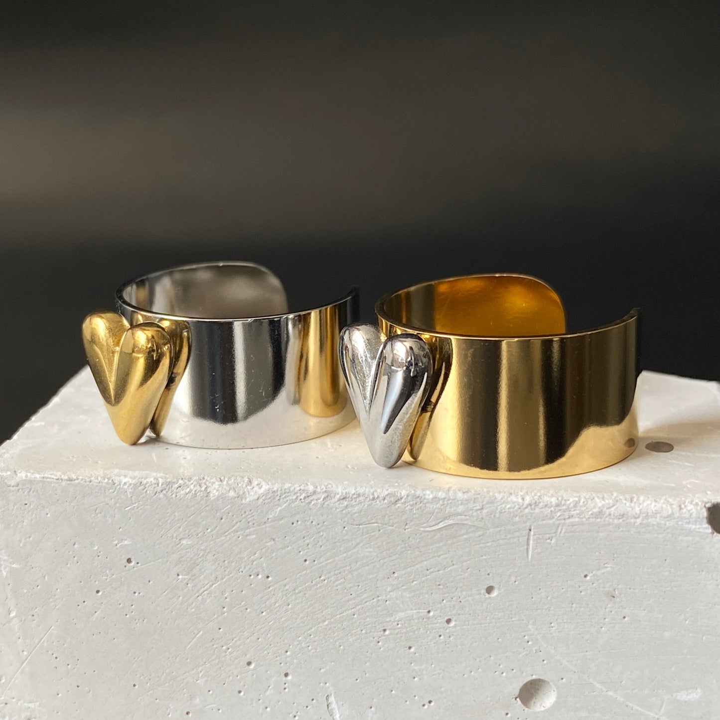 ANILLO CORAZON DUO I
