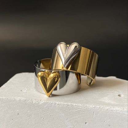 ANILLO CORAZON DUO I