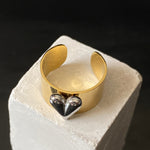 ANILLO CORAZON DUO I