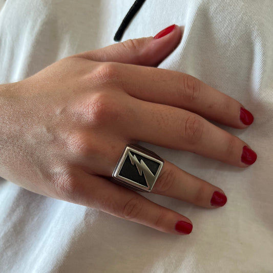 ANILLO SELLO RAYO II