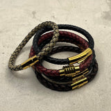 PULSERA PELLE BLACK IL