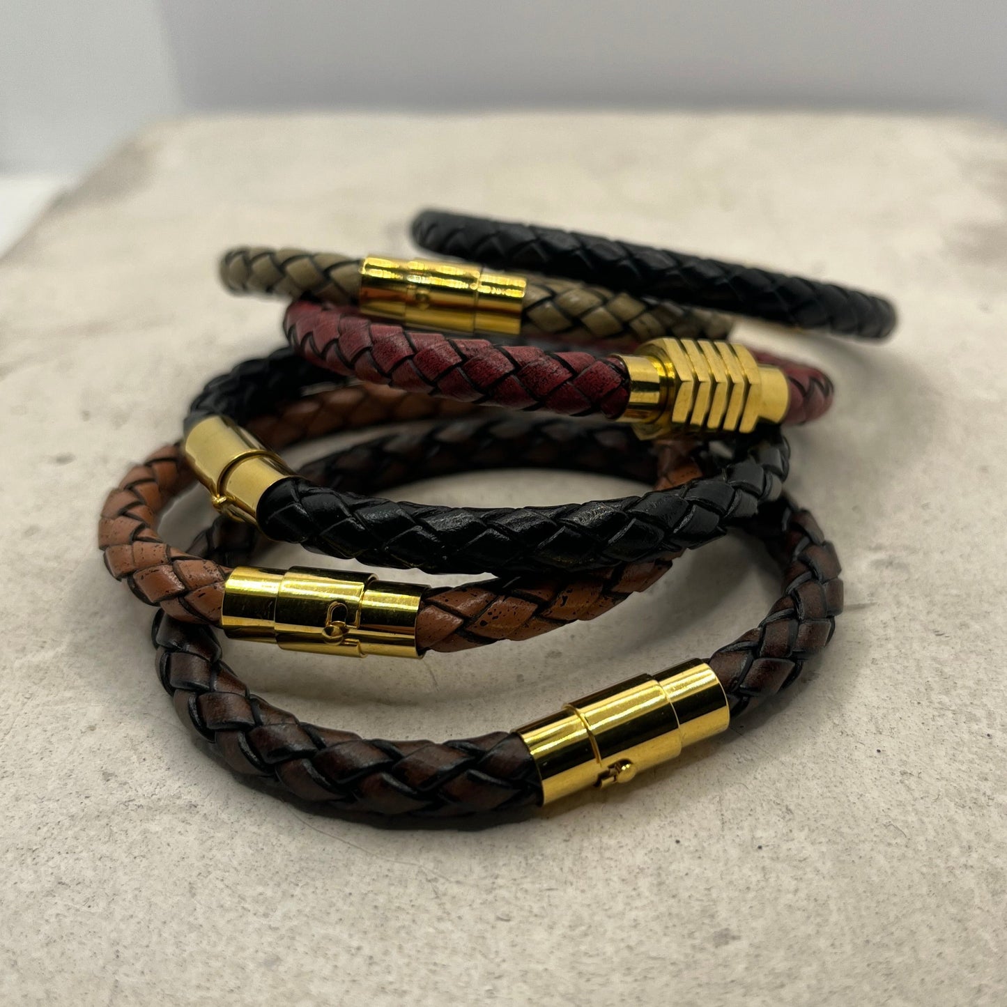 PULSERA PELLE BLACK I