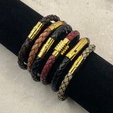 PULSERA PELLE BLACK IL
