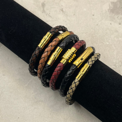 PULSERA PELLE BLACK I