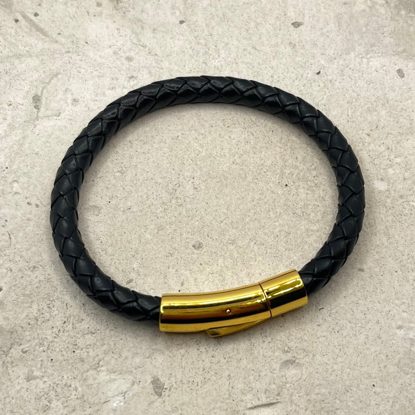 PULSERA PELLE BLACK IL