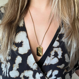 COLLAR PLACA ESTRELLA