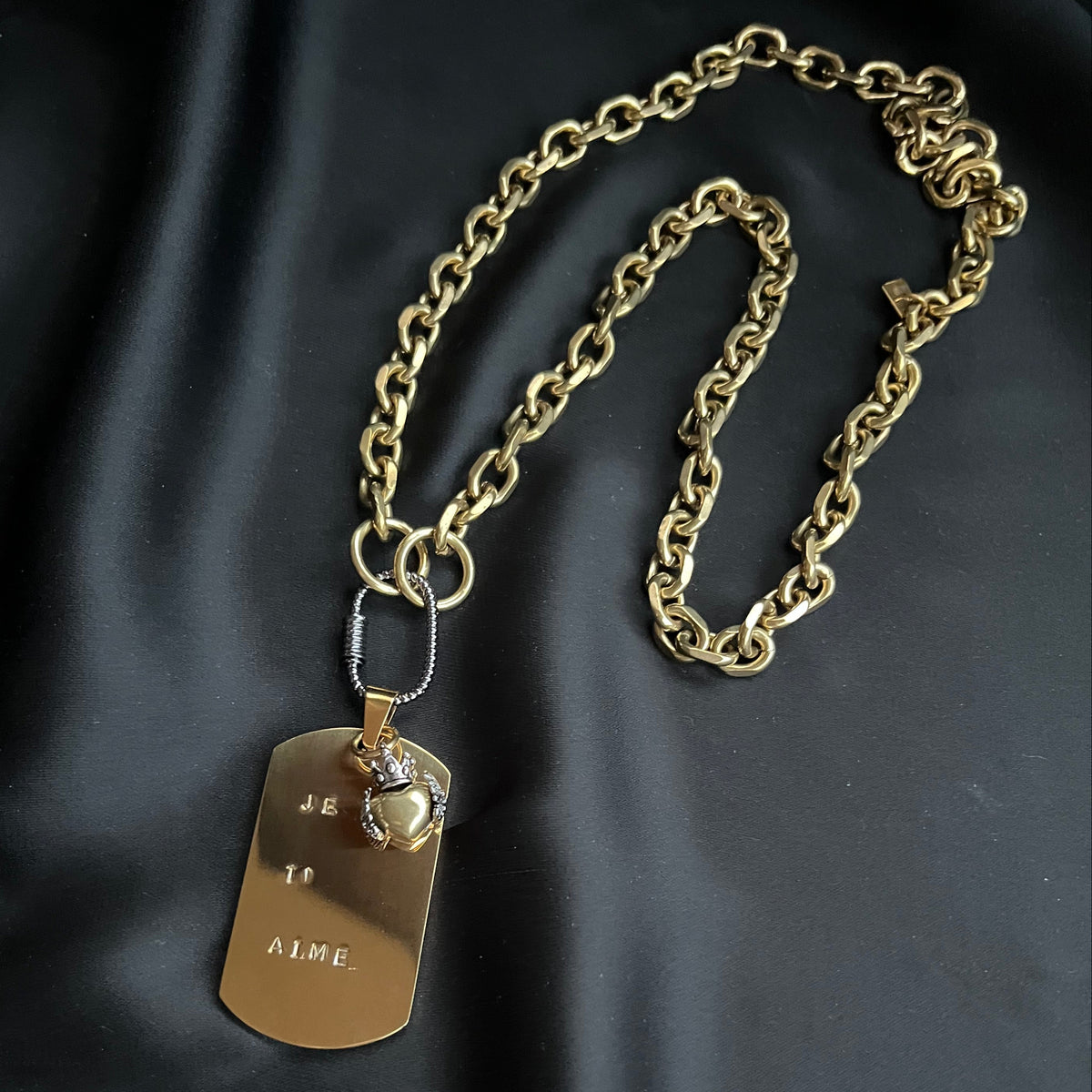 PLACA JE T´AIME