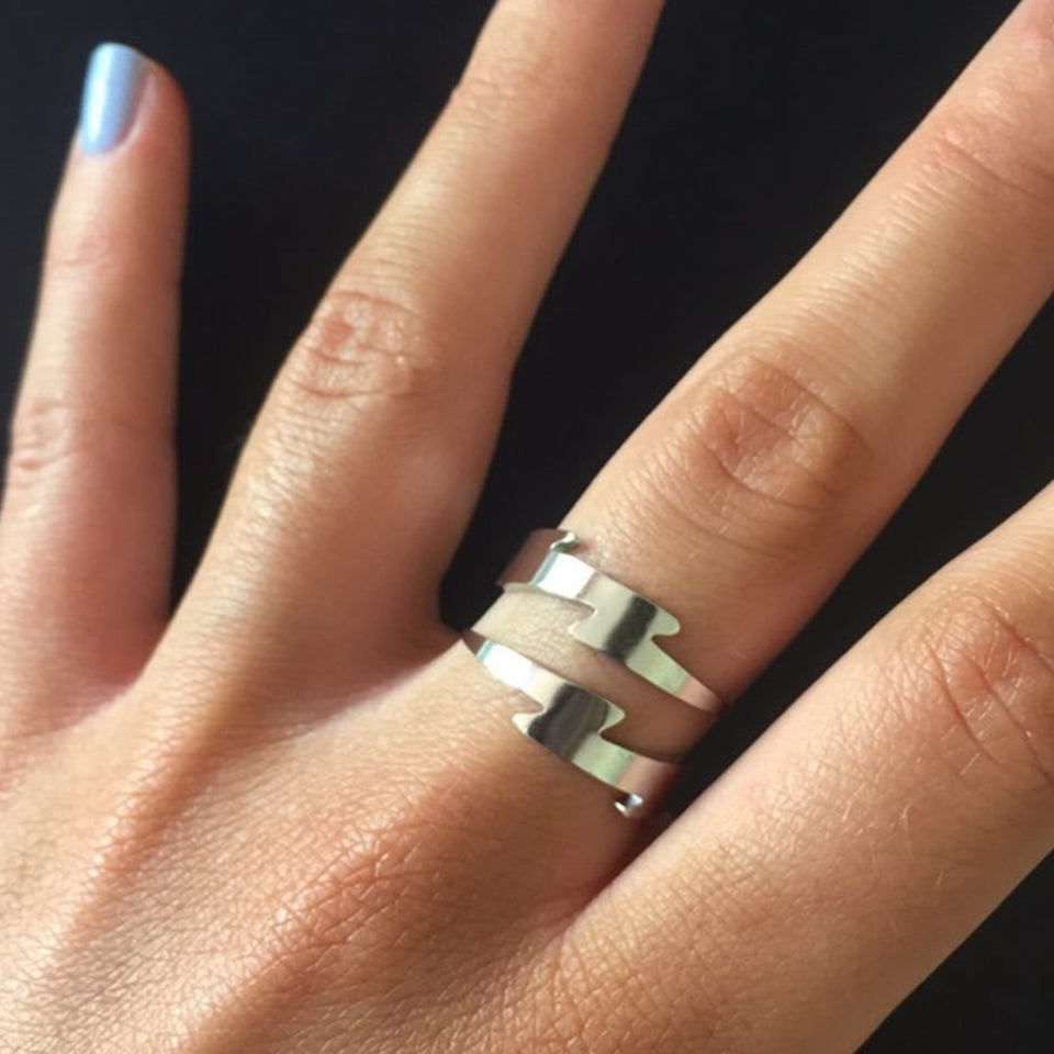 ANILLO RAYO SILVER