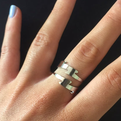 ANILLO RAYO SILVER
