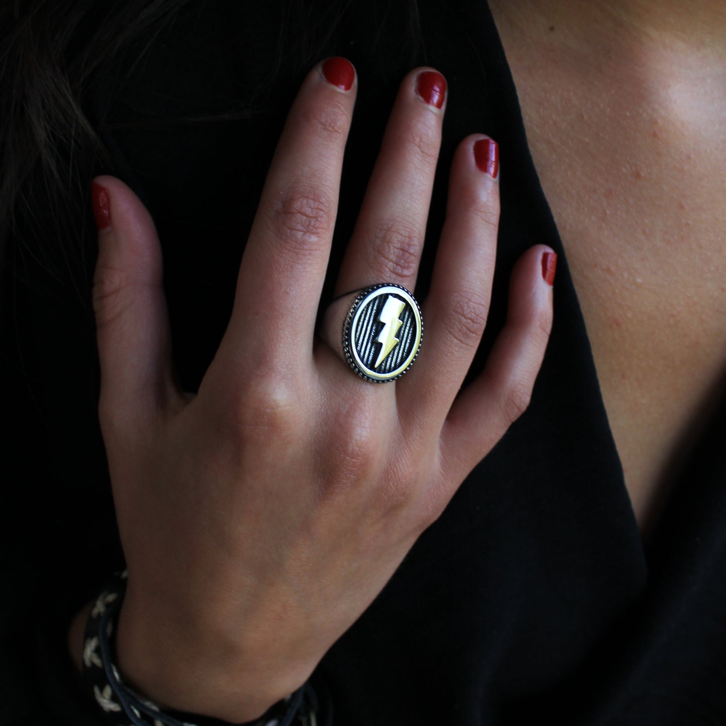 ANILLO SELLO RAYO