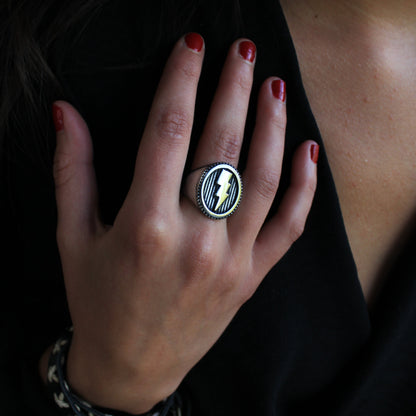 ANILLO SELLO RAYO