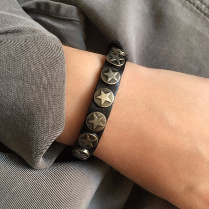PULSERA STARS BLACK