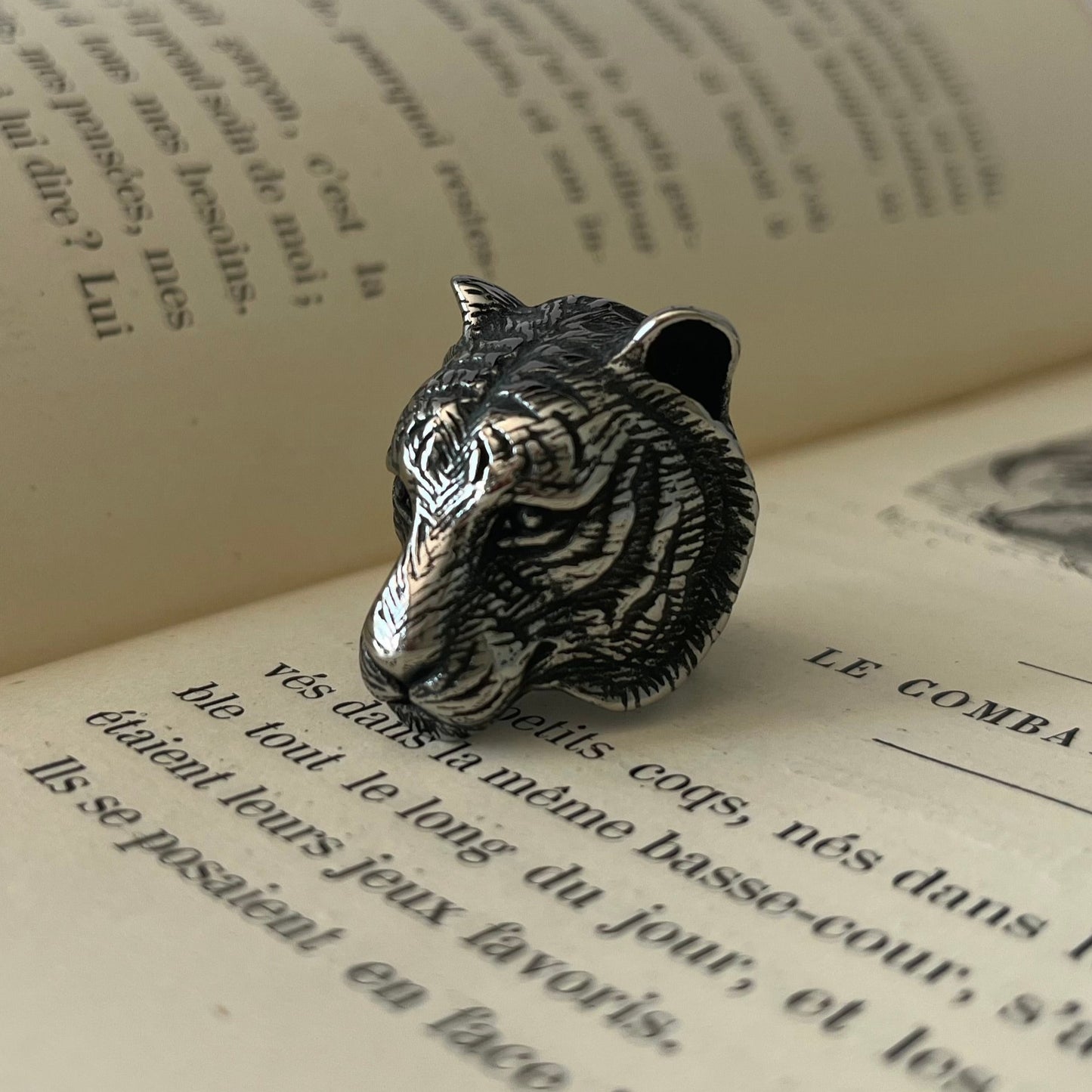 ANILLO TIGRE SILVER