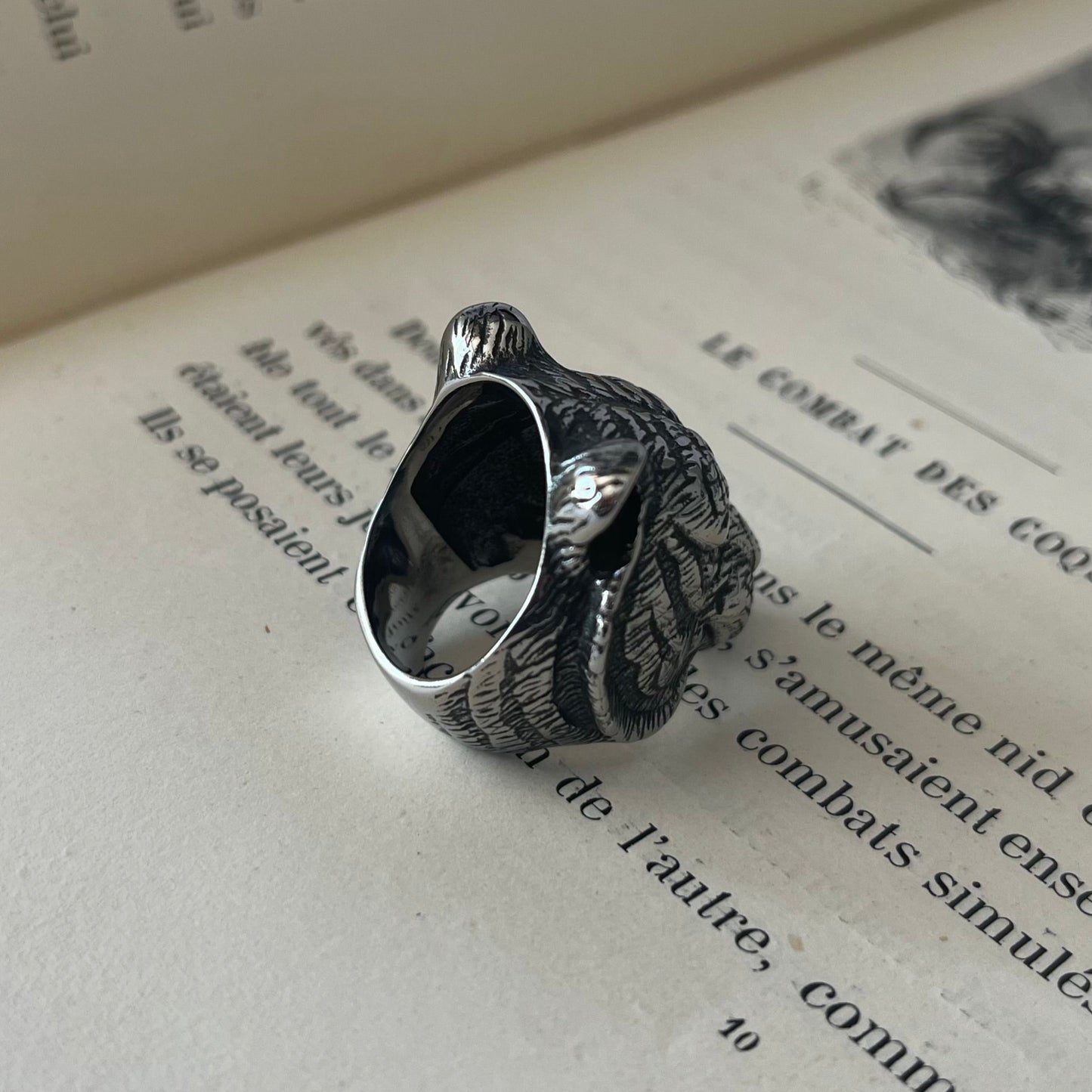 ANILLO TIGRE SILVER