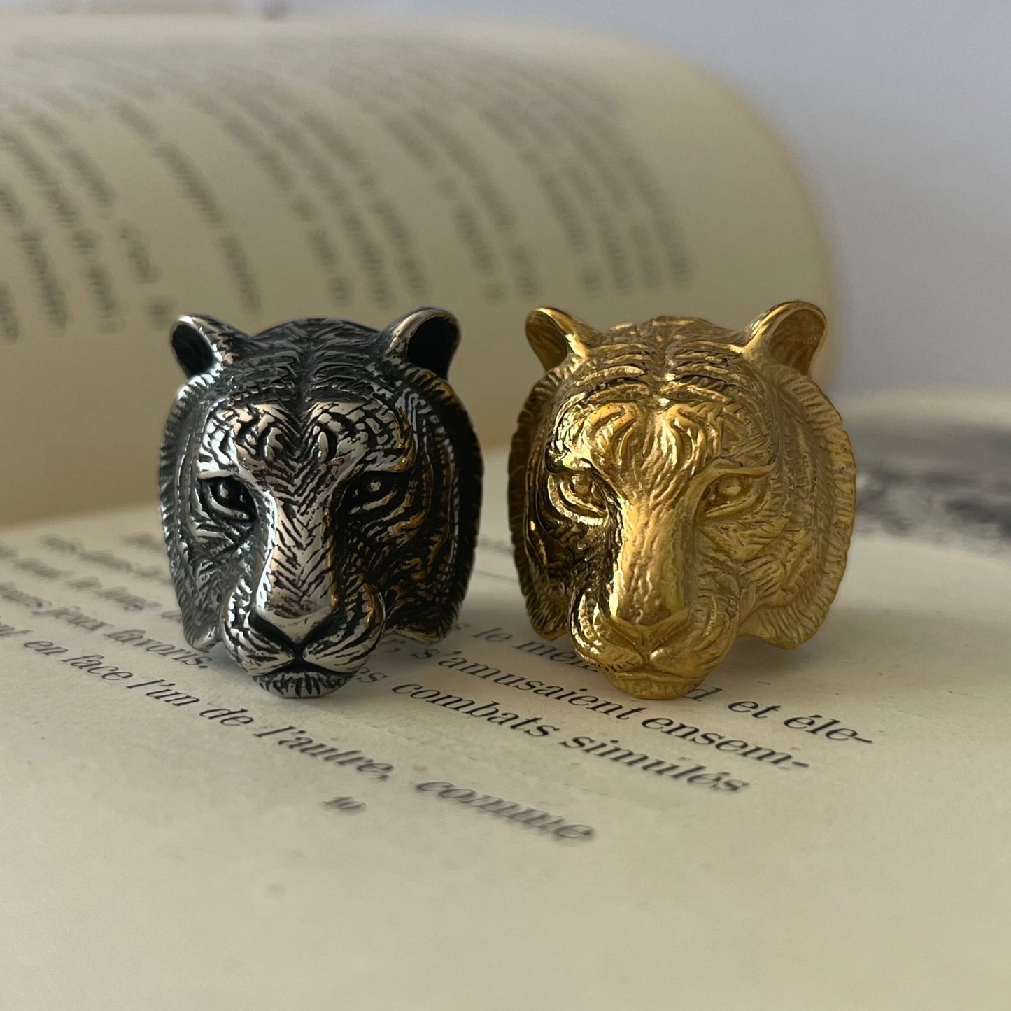 ANILLO TIGRE SILVER