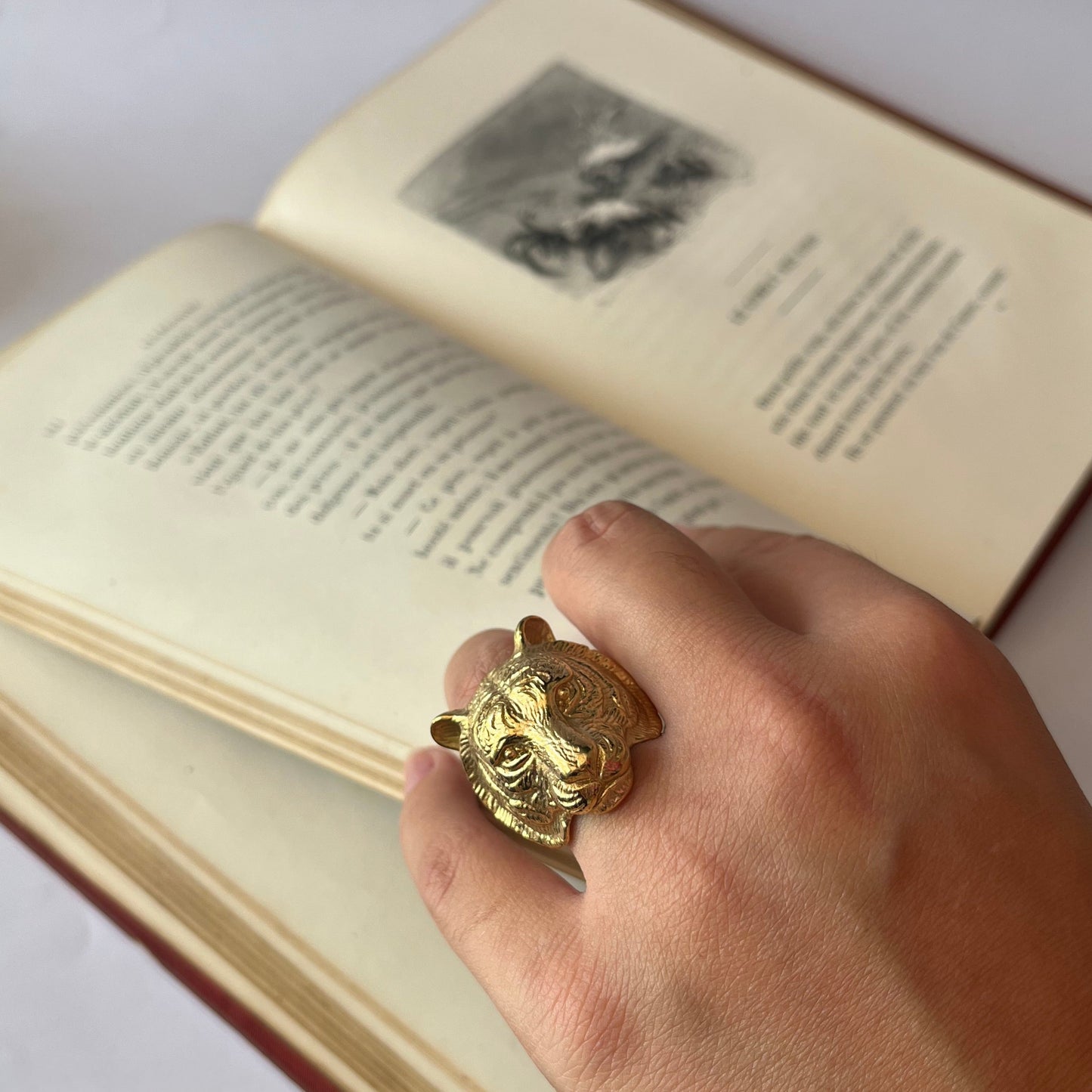 ANILLO TIGRE GOLD