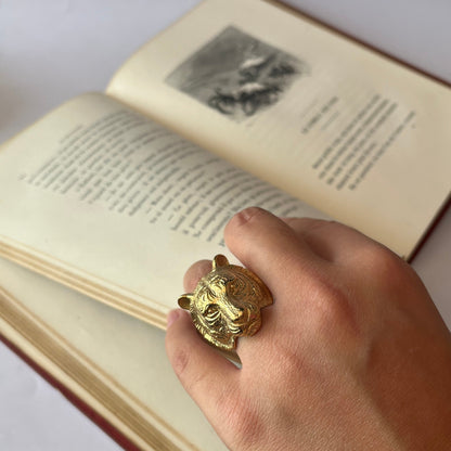 ANILLO TIGRE GOLD