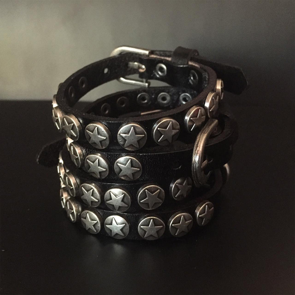PULSERA STARS BLACK
