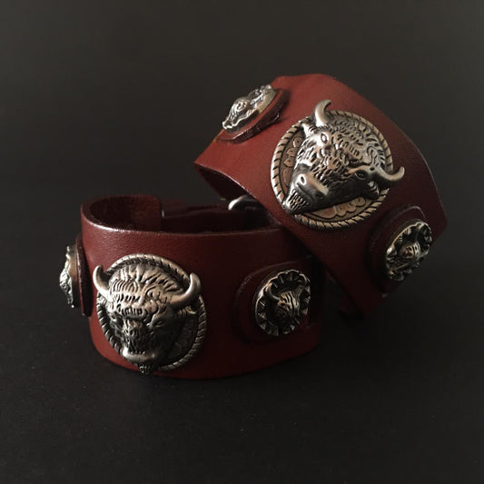 PULSERA BULL BROWN